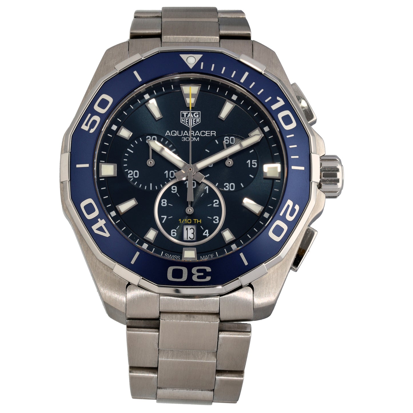 Tag Heuer Aquaracer CAY111B 43mm Stainless Steel Watch