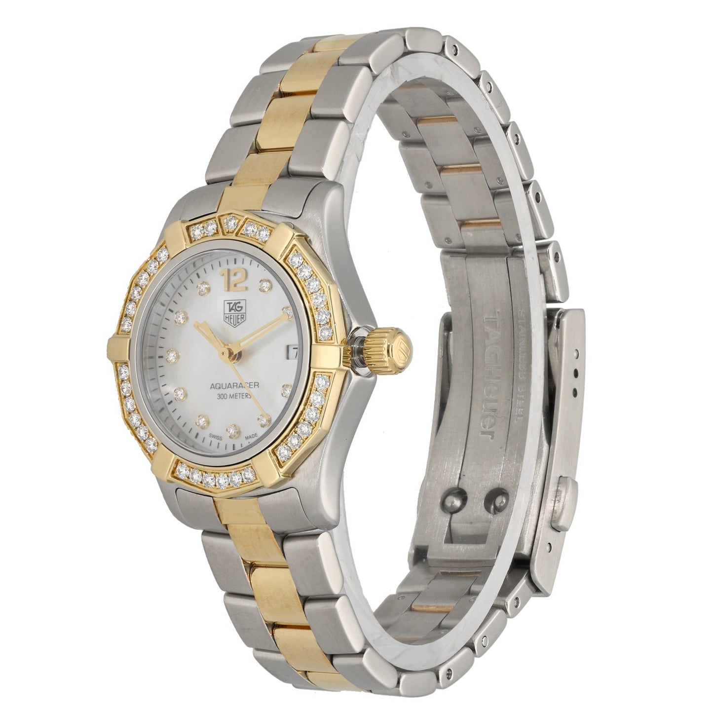 Tag Heuer Aquaracer WAF1450 27mm Bi-Colour Watch