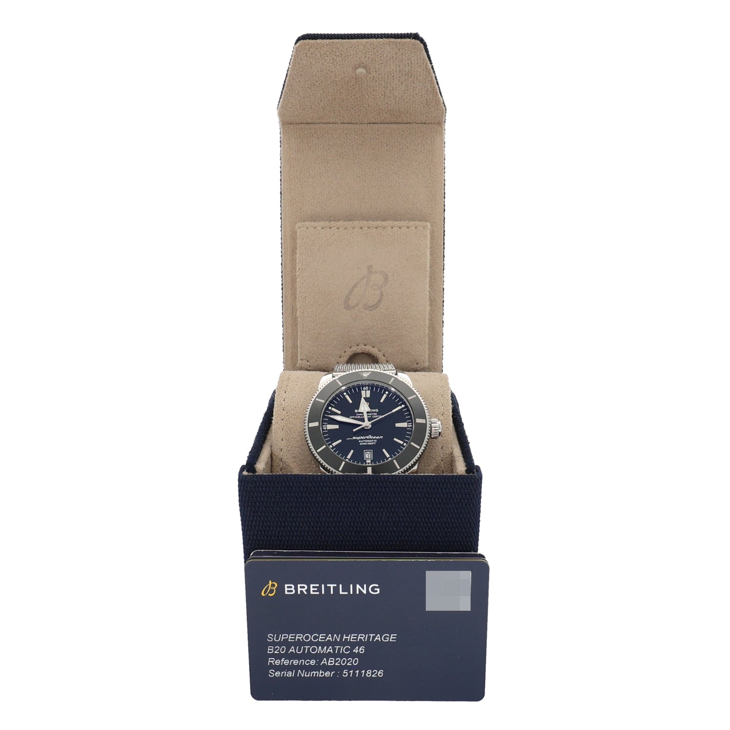 Breitling Superocean Heritage B20 AB2020 46mm Stainless Steel Watch