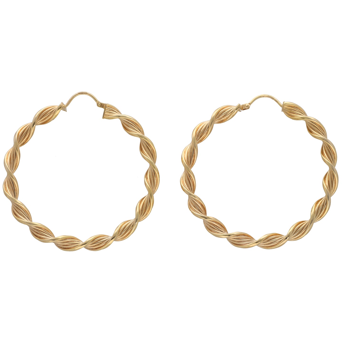 9ct Gold Hoop Earrings
