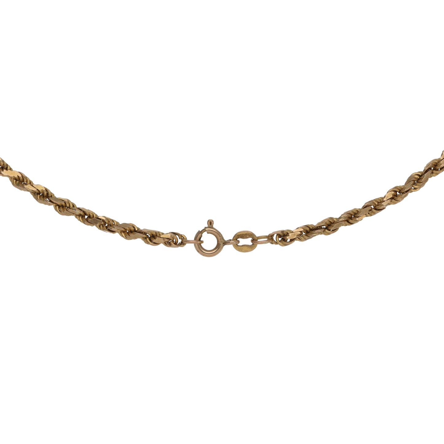 9ct Gold Rope Chain 16"