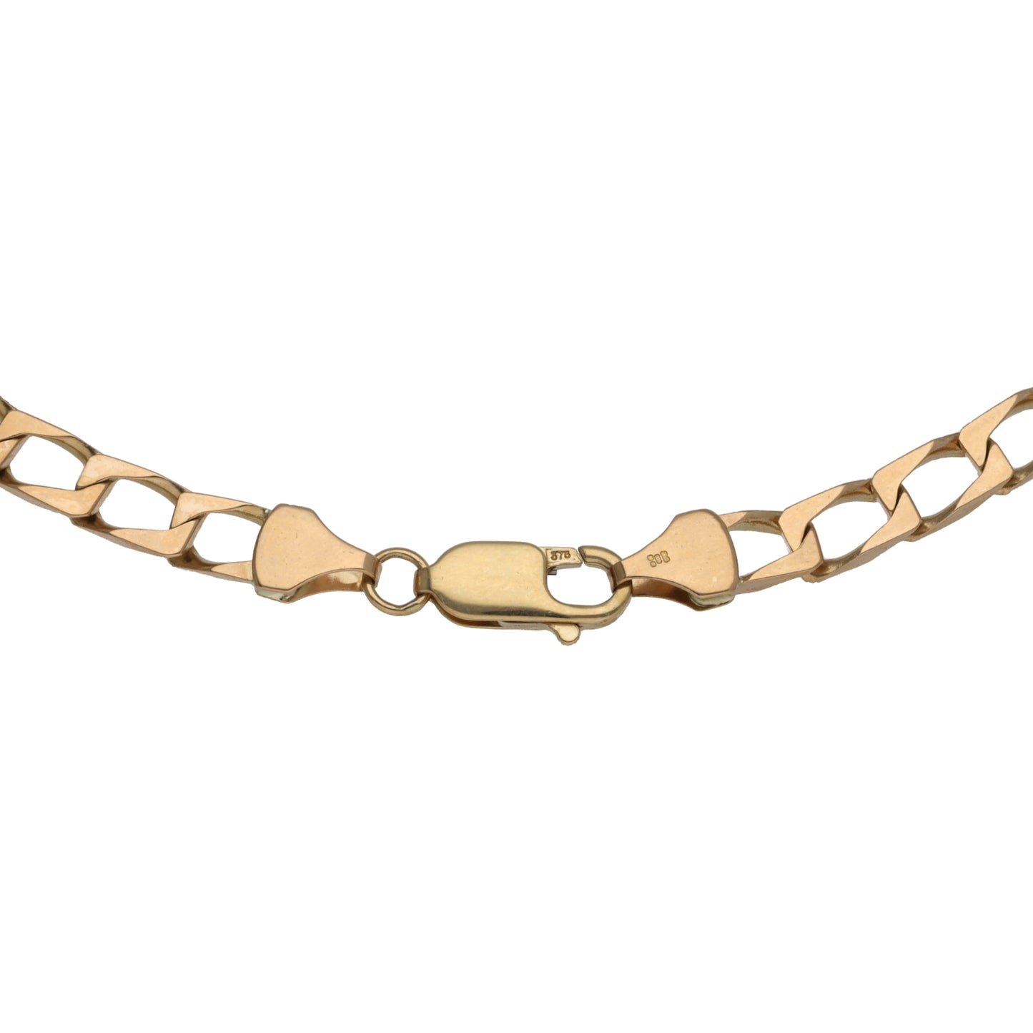 9ct Gold Curb Chain 20"