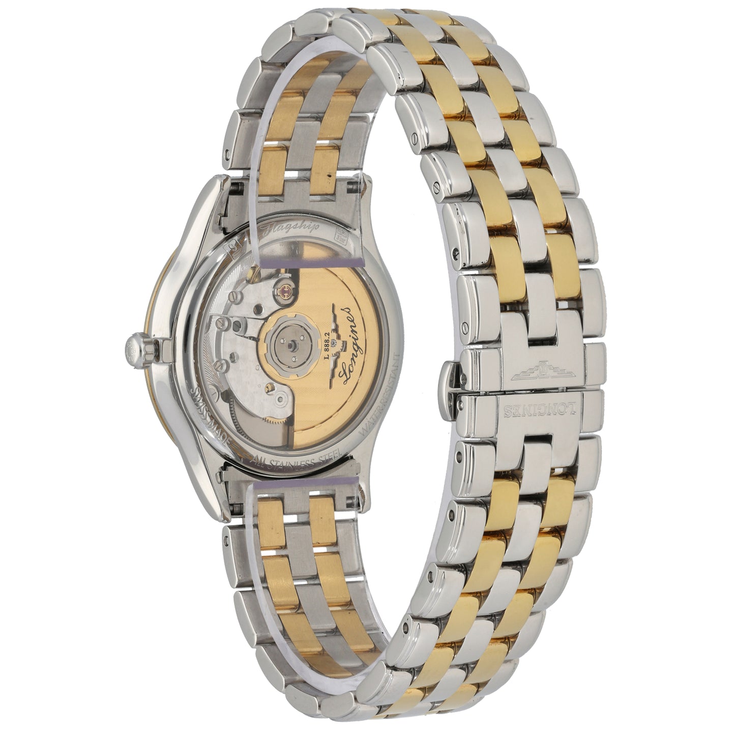 Longines Flagship L4.774.3 35.5mm Bi-Colour Watch