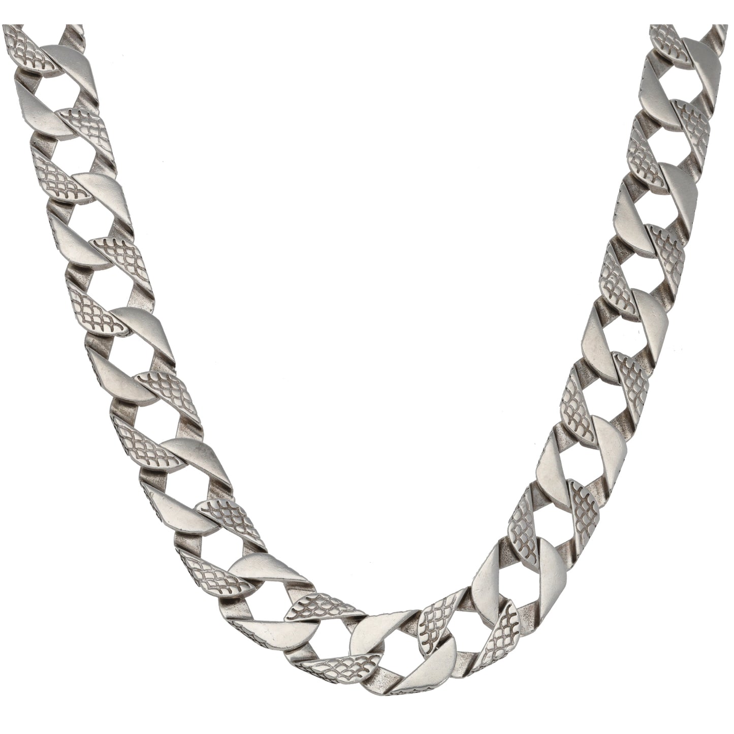 Sterling Silver Curb Chain 22"