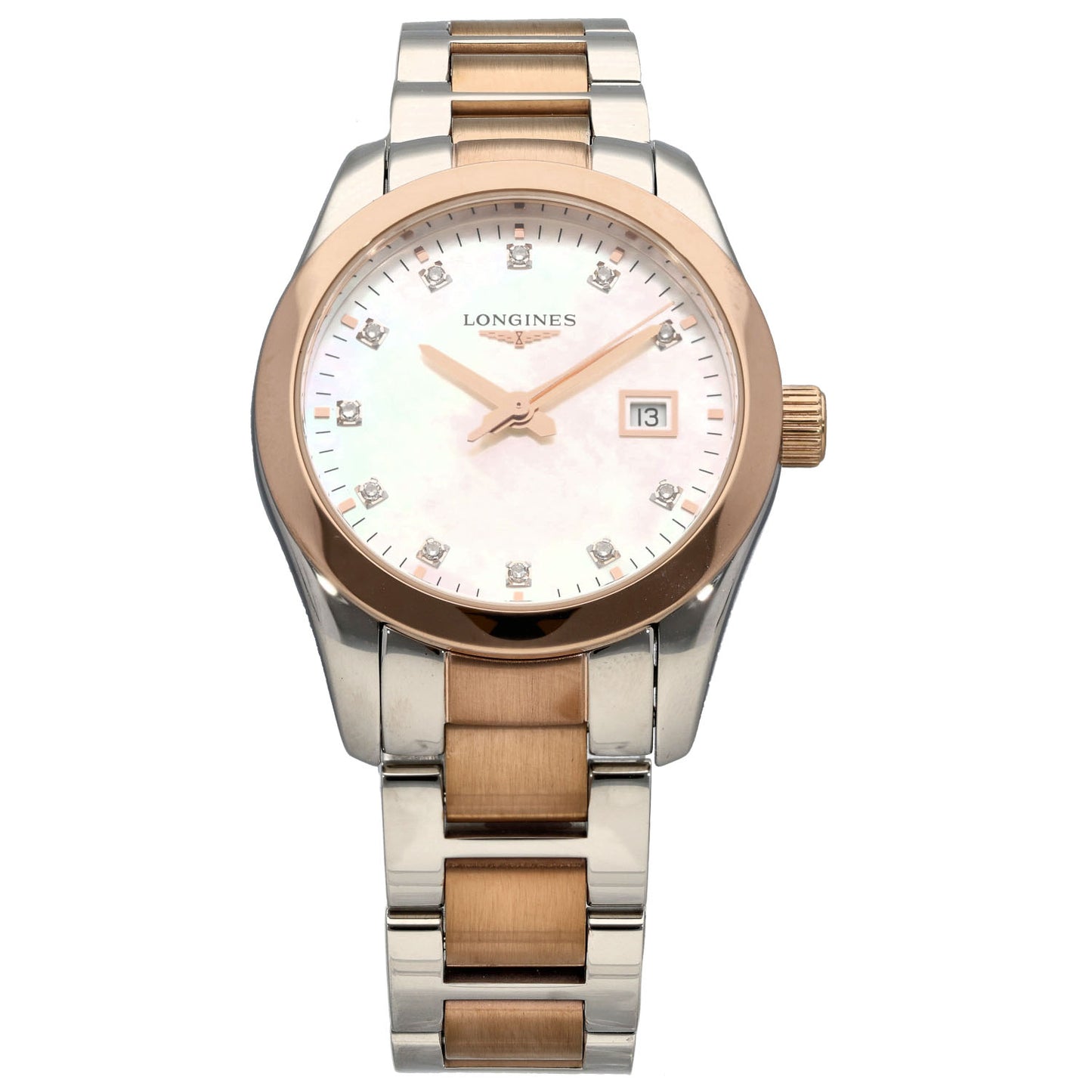 Longines Conquest Classic L2.286.3 29.5mm Bi-Colour Watch