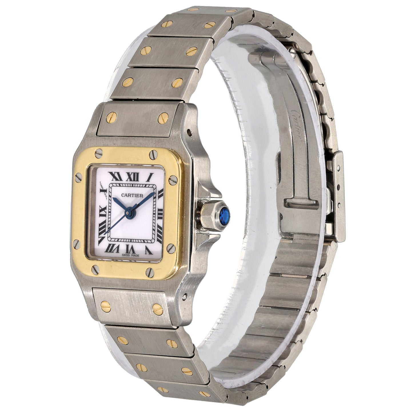 Cartier Santos Galbee 24mm Bi-Colour Watch