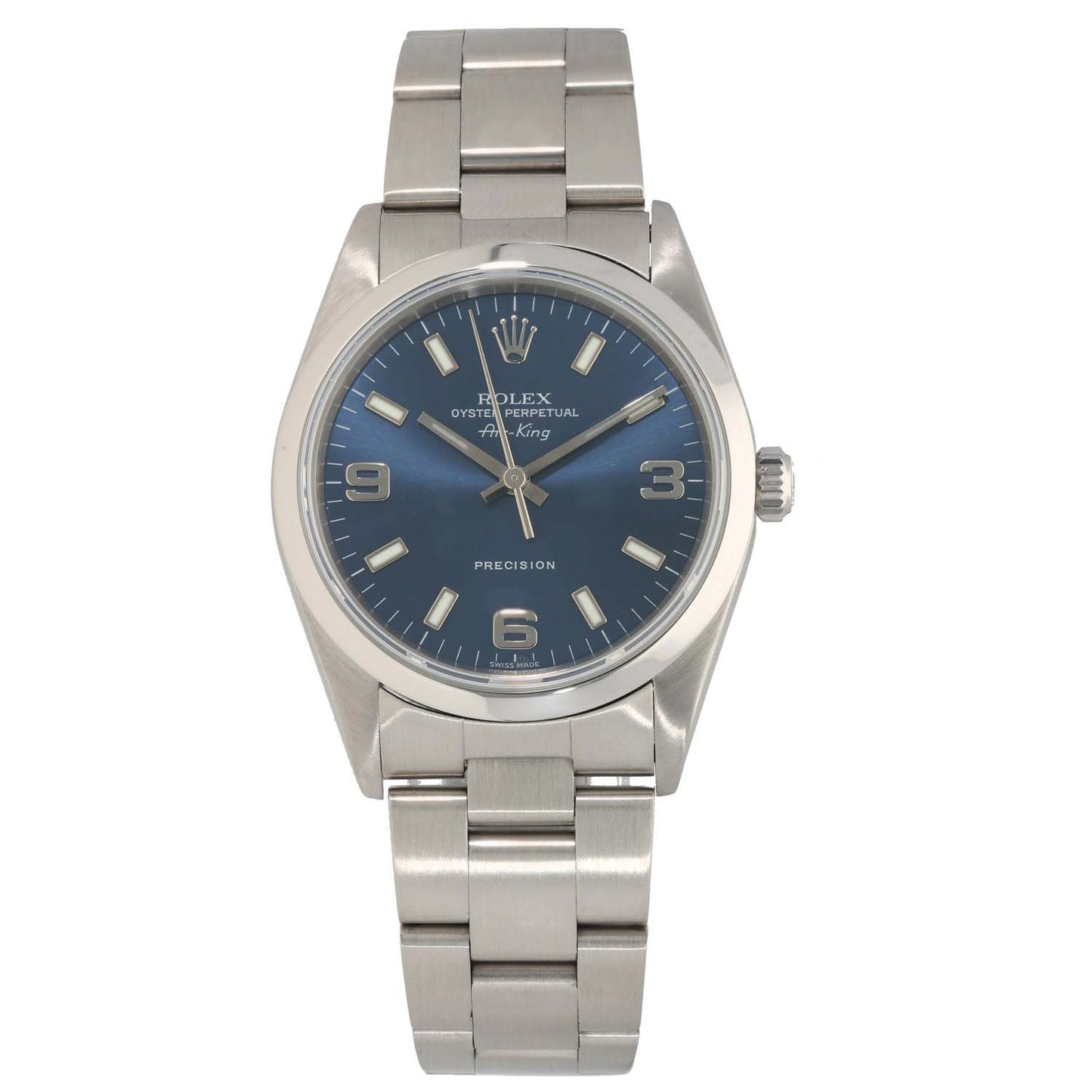 Rolex Air King 14000 34mm Stainless Steel Watch