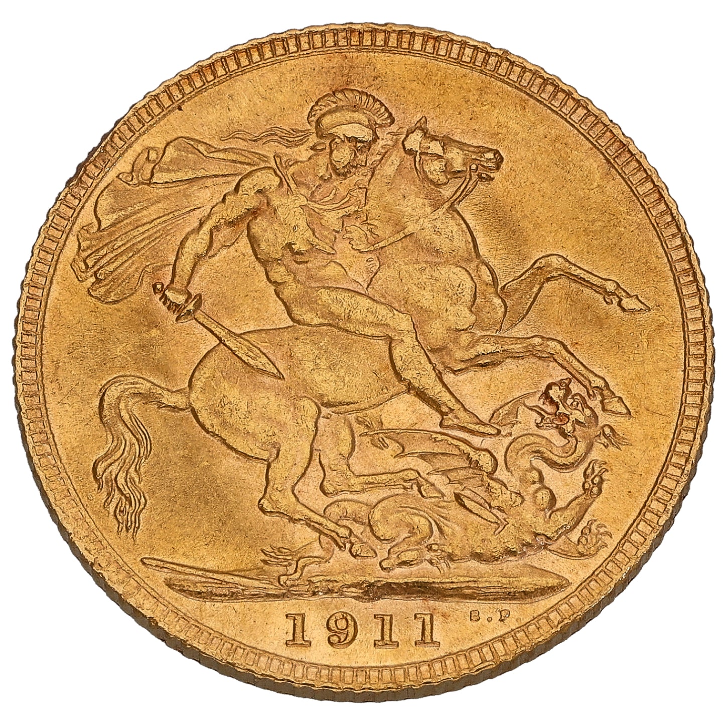 22ct Gold King George V Full Sovereign Coin 1911
