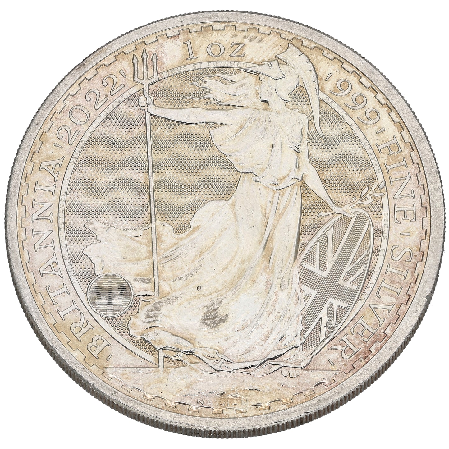 Fine Silver Queen Elizabeth II 1 OZ Britannia Coin 2022