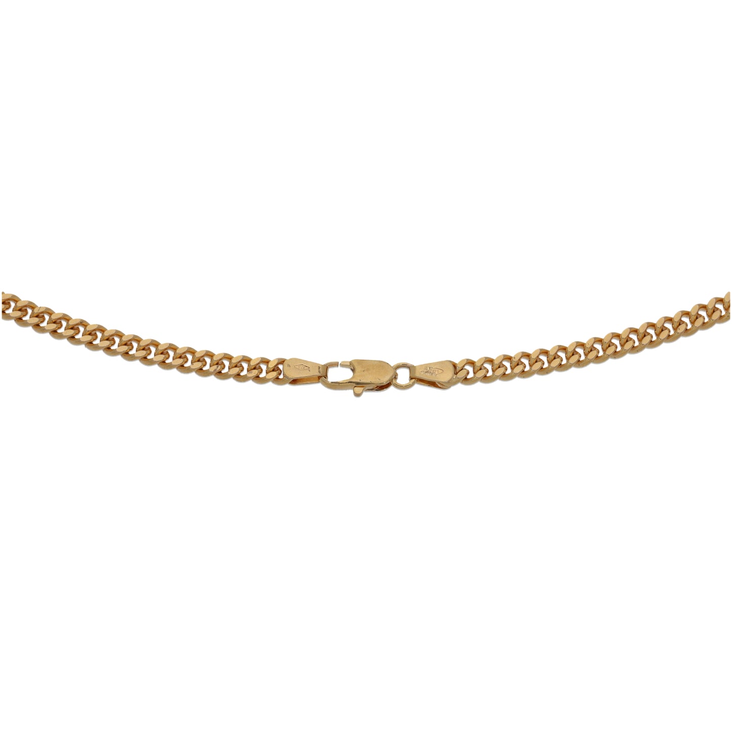 9ct Gold Curb Chain 24"