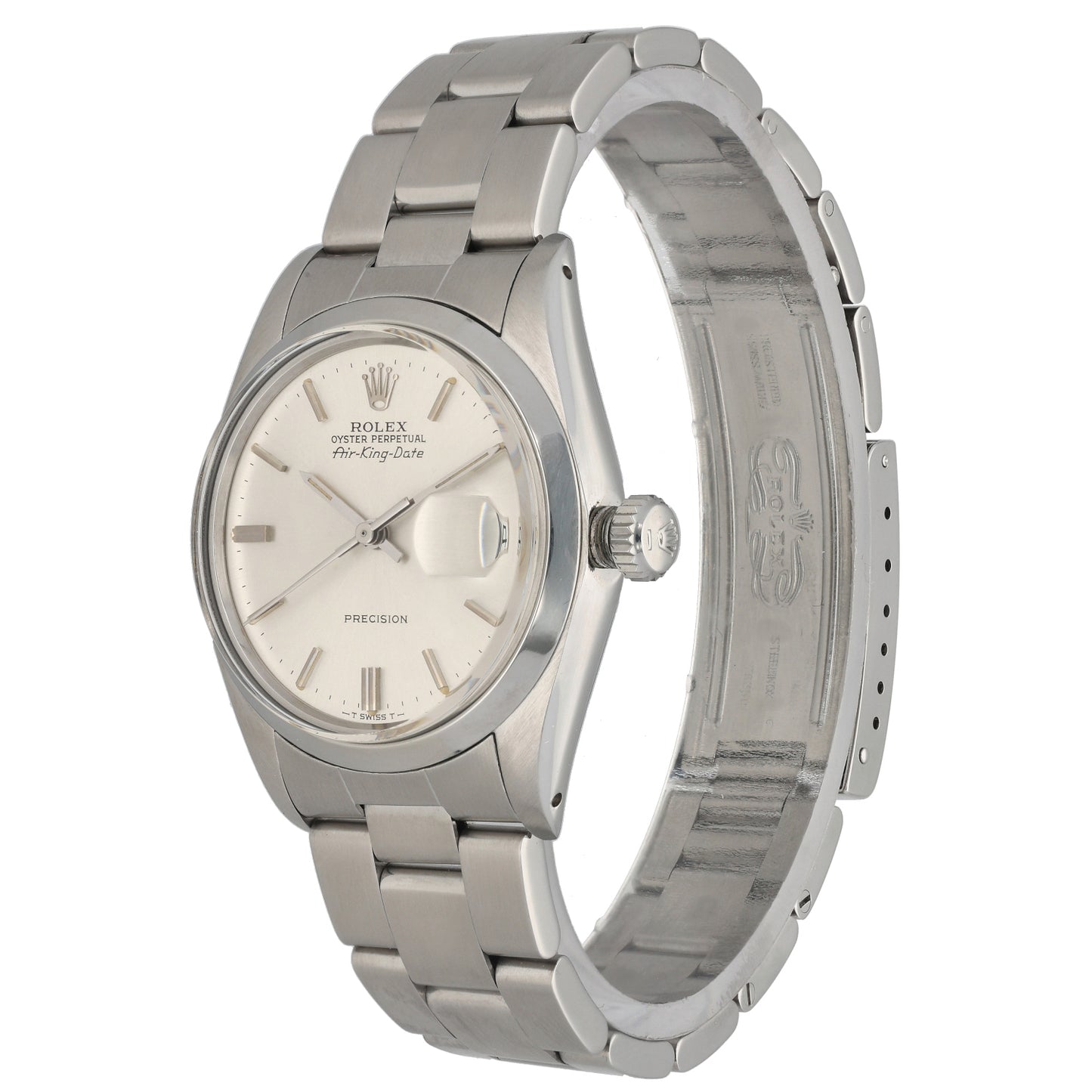 Rolex Air King 5700 34mm Stainless Steel Watch