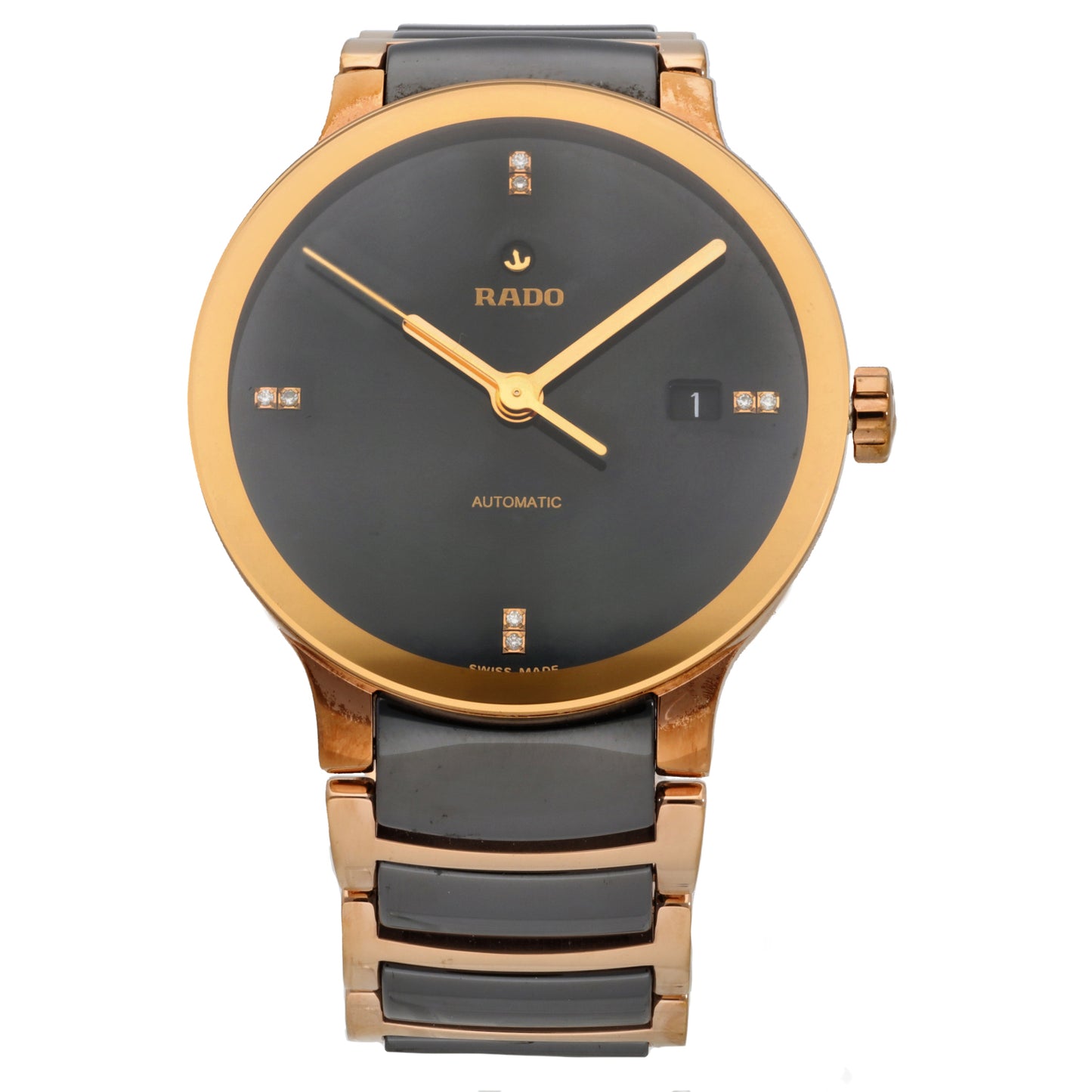 Rado Centrix 763.0036.3 39mm Bi-Colour Watch