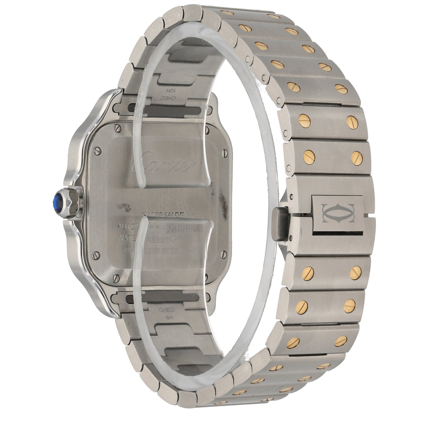 Cartier Santos W2SA0016 34mm Stainless Steel Watch