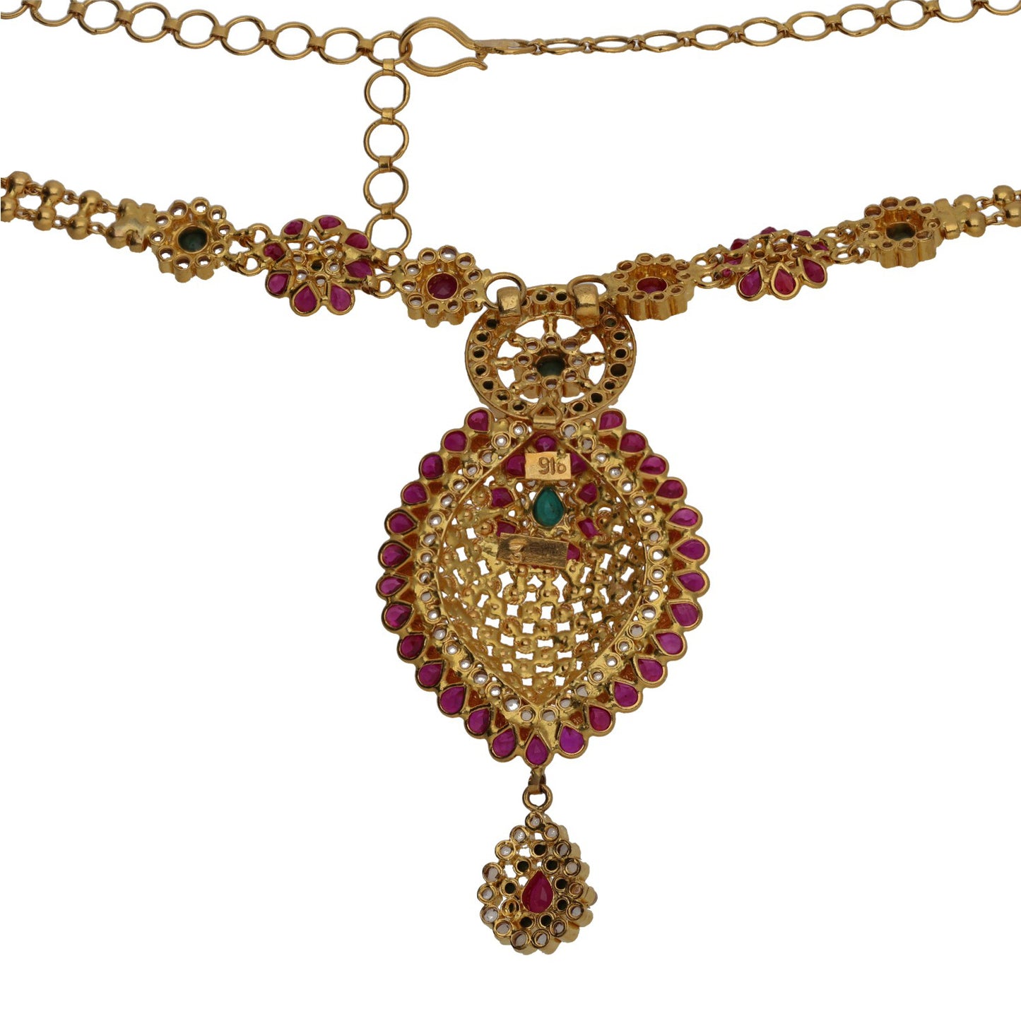 22ct Gold Imitation Gem Fancy Necklace Other