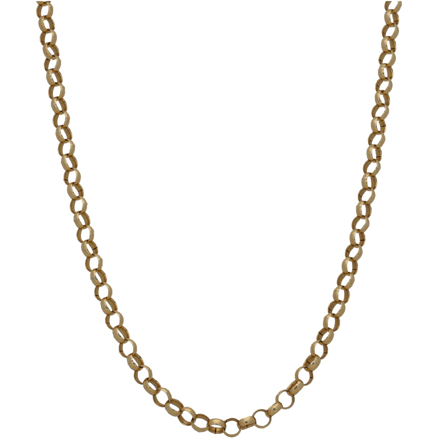 9ct Gold Belcher Chain 20"
