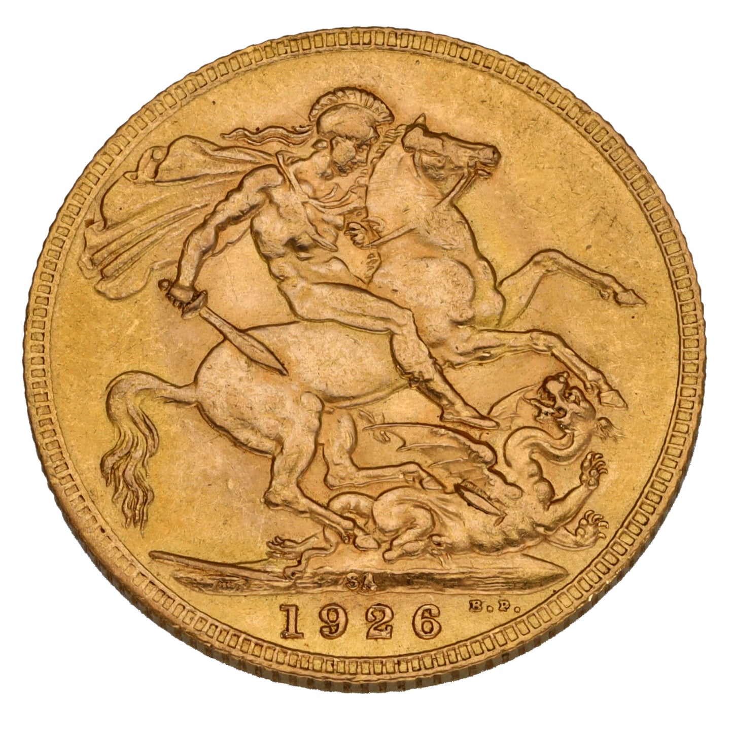 22ct Gold King George V Full Sovereign Coin 1926