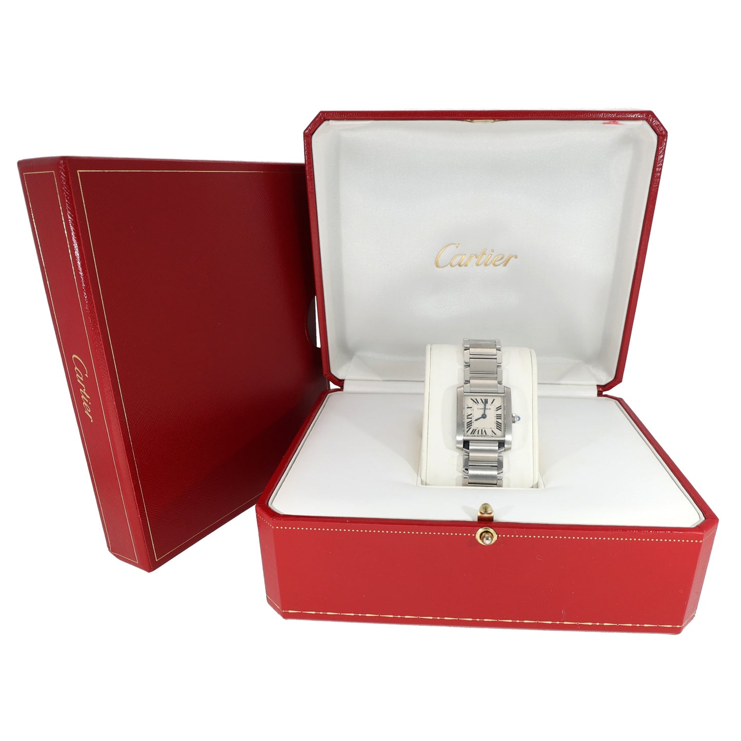 Cartier Tank Francaise W51008Q3 20mm Stainless Steel Watch