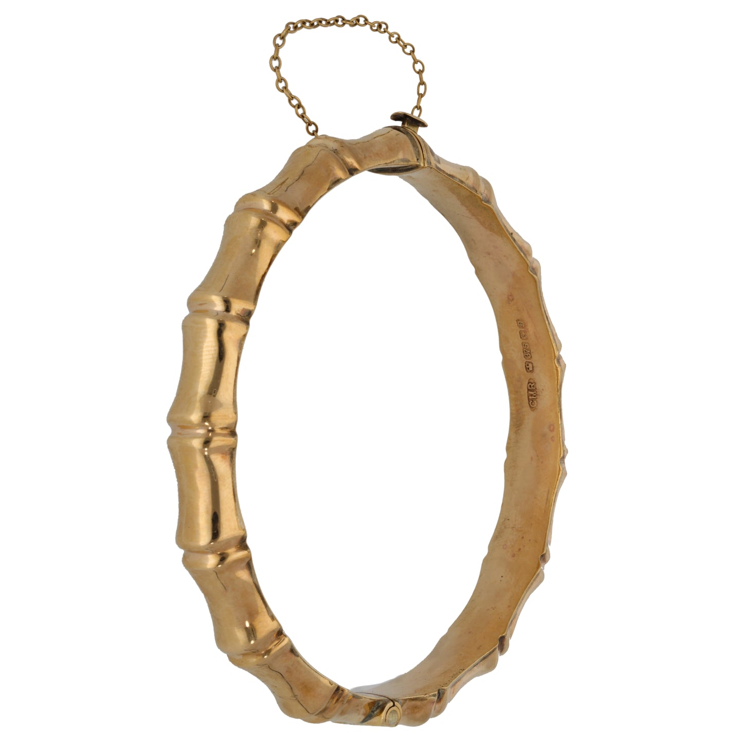 9ct Gold Hinged/Clasp Bangle