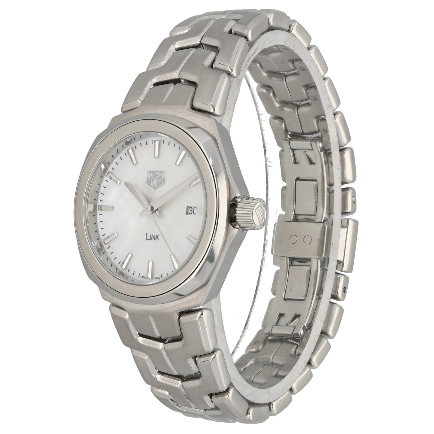 Tag Heuer Link WBC1310 33mm Stainless Steel Watch