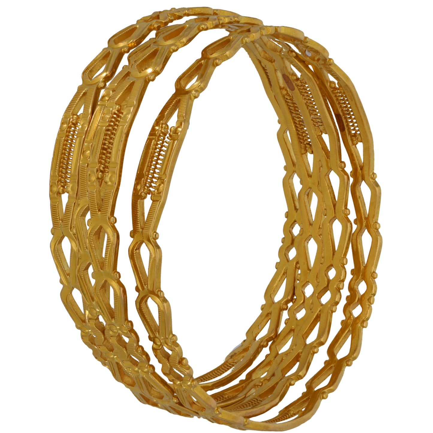 18ct Gold Set of Bangles