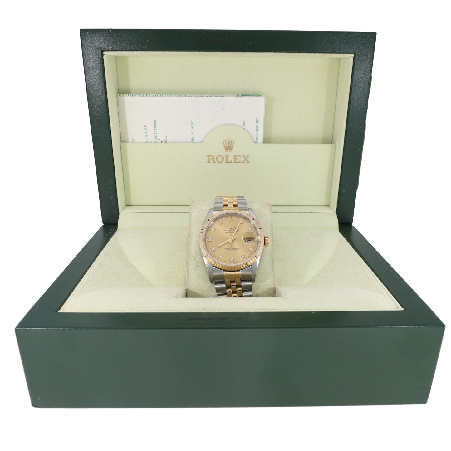 Rolex Datejust 16233 36mm Bi-Colour Watch