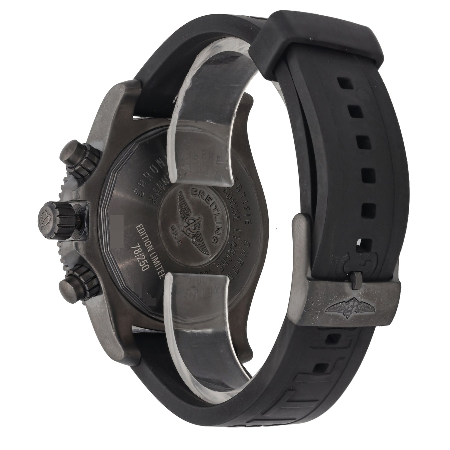 Breitling Superocean Chronograph M2000 M73310 46mm PVD Stainless Steel Watch