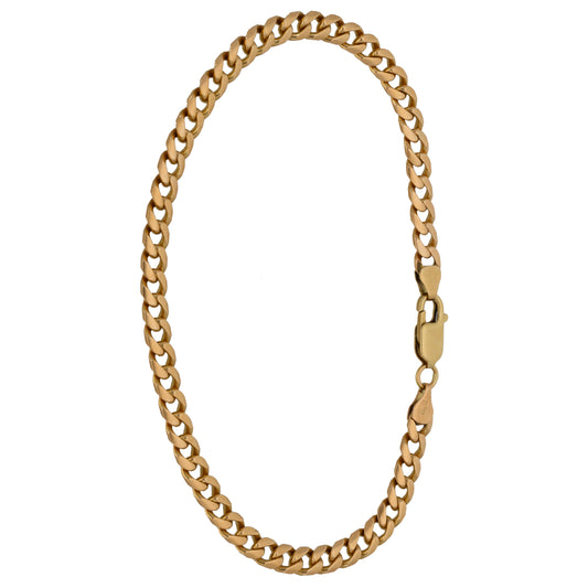 9ct Gold Curb Bracelet