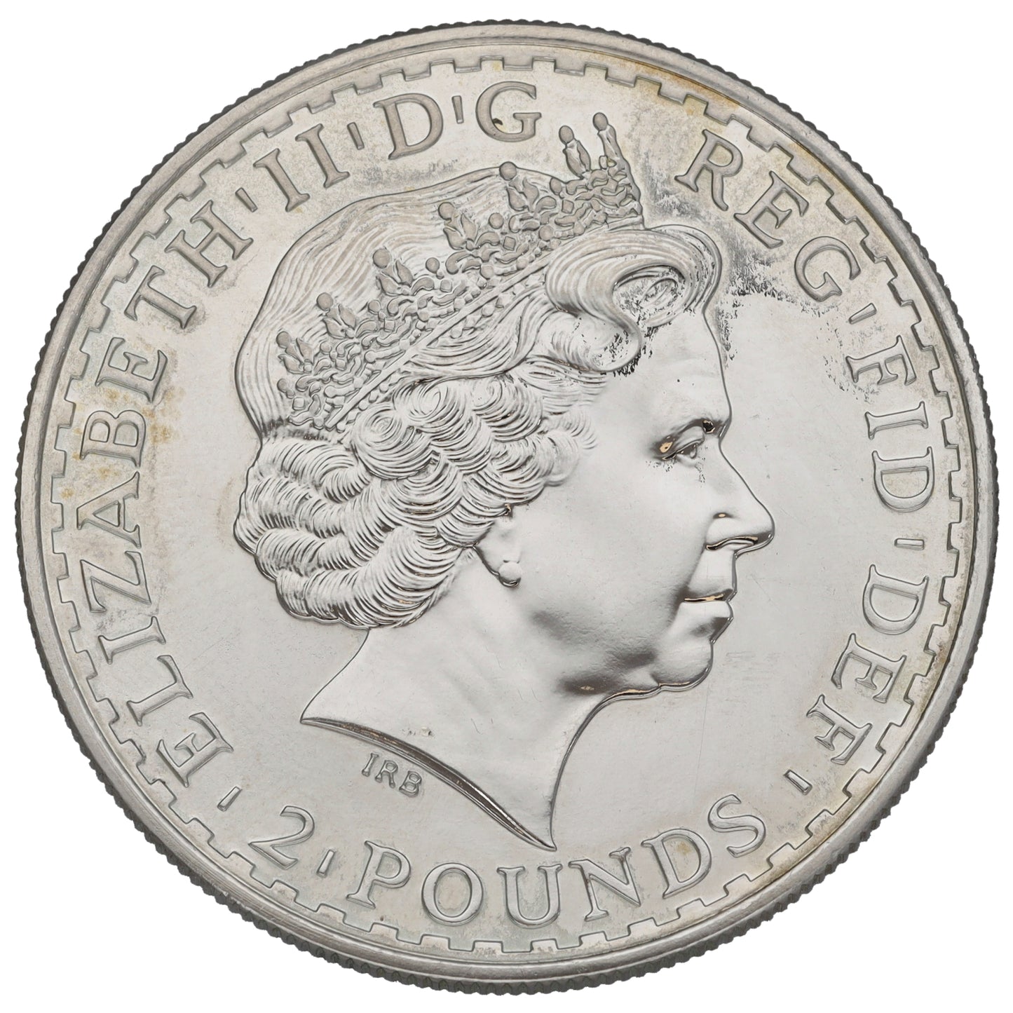 Fine Silver Queen Elizabeth 1 OZ Britannia Coin 2005