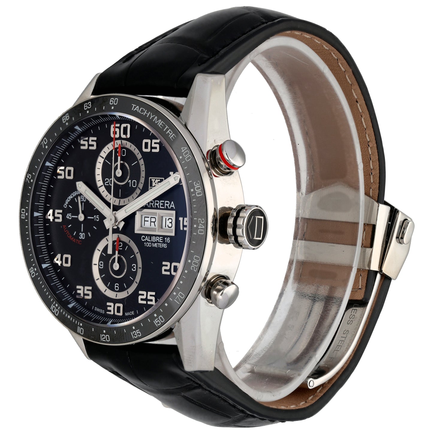 Tag Heuer Carrera CV2A1R 43mm Stainless Steel Watch