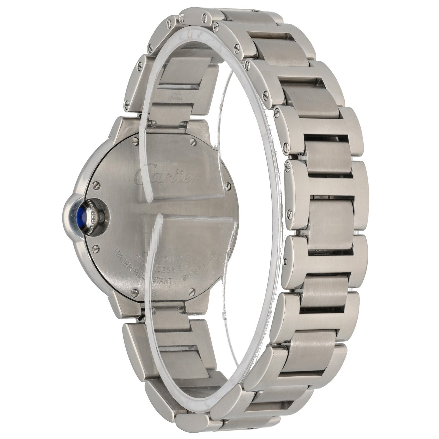 Cartier Ballon Bleu W6920071 33mm Stainless Steel Watch