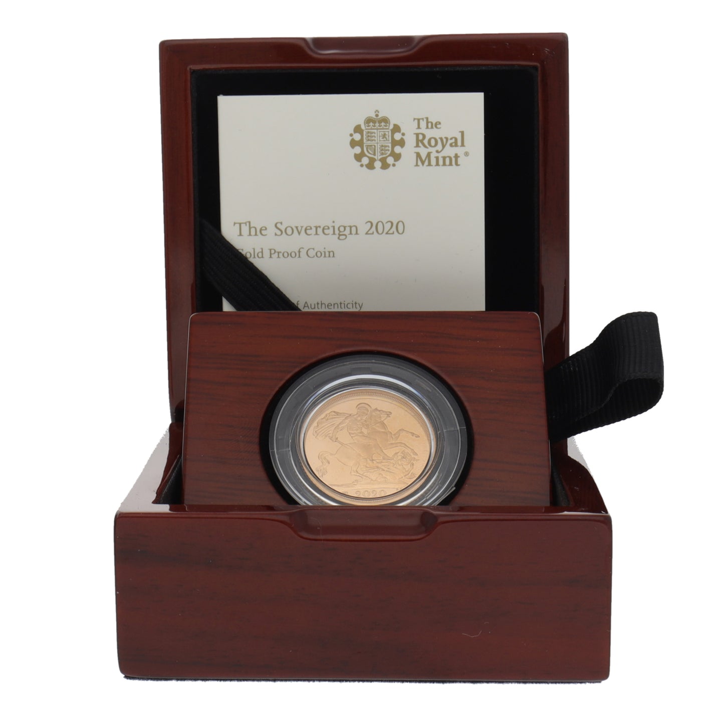 22ct Gold Queen Elizabeth II Full Sovereign Coin 2020
