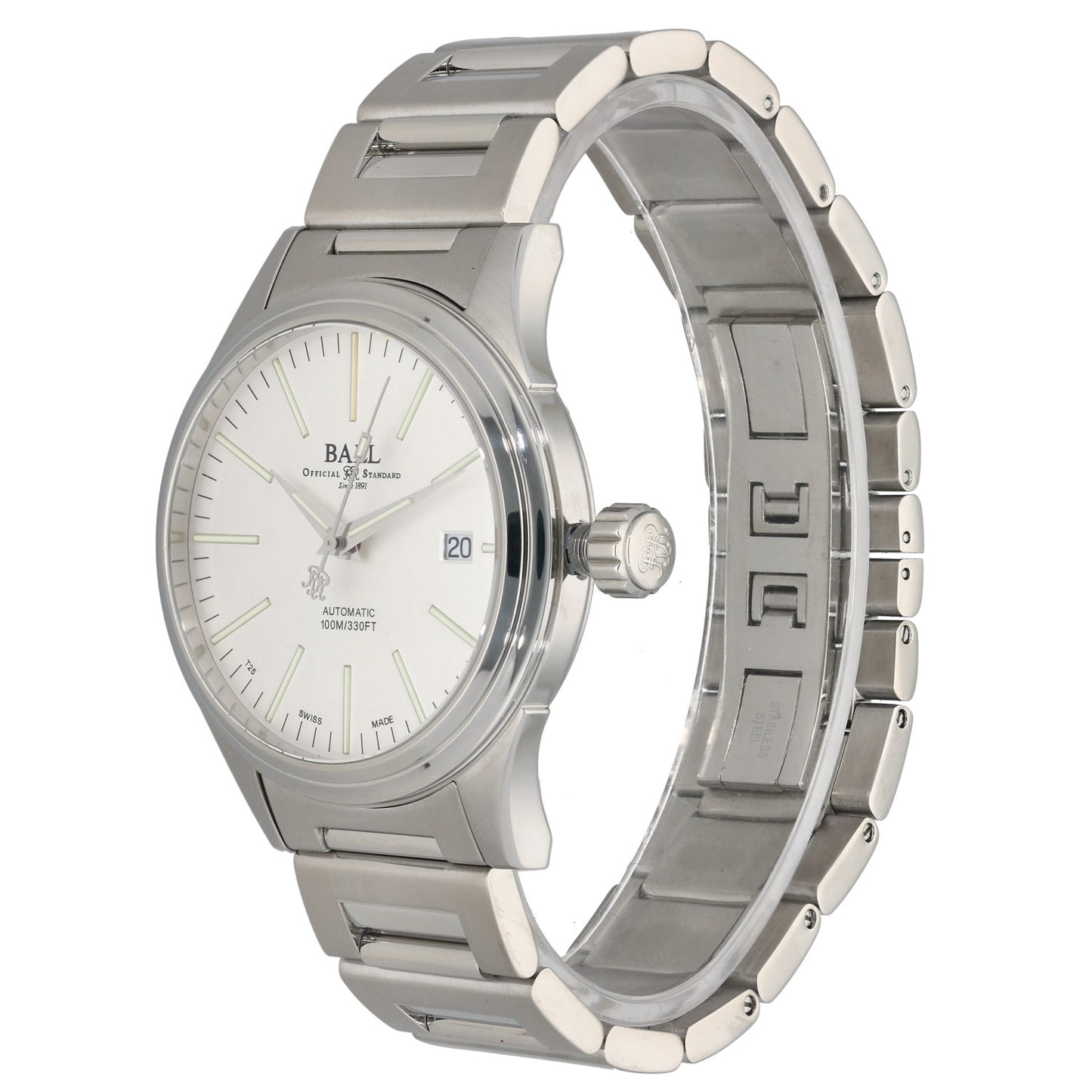 Ball Fireman Victory NM2098C 40mm Stainless Steel Watch