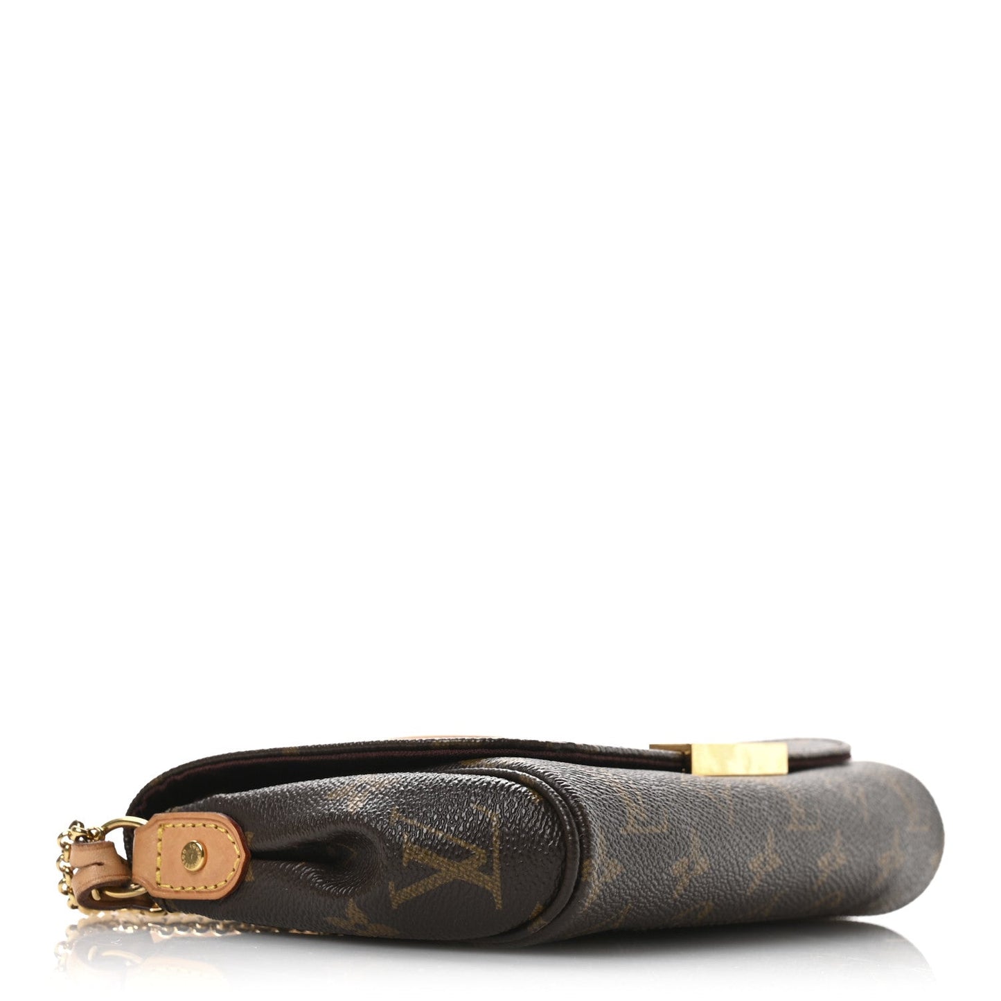 Louis Vuitton Favorite Monogram Coated Canvas Bag - Brown