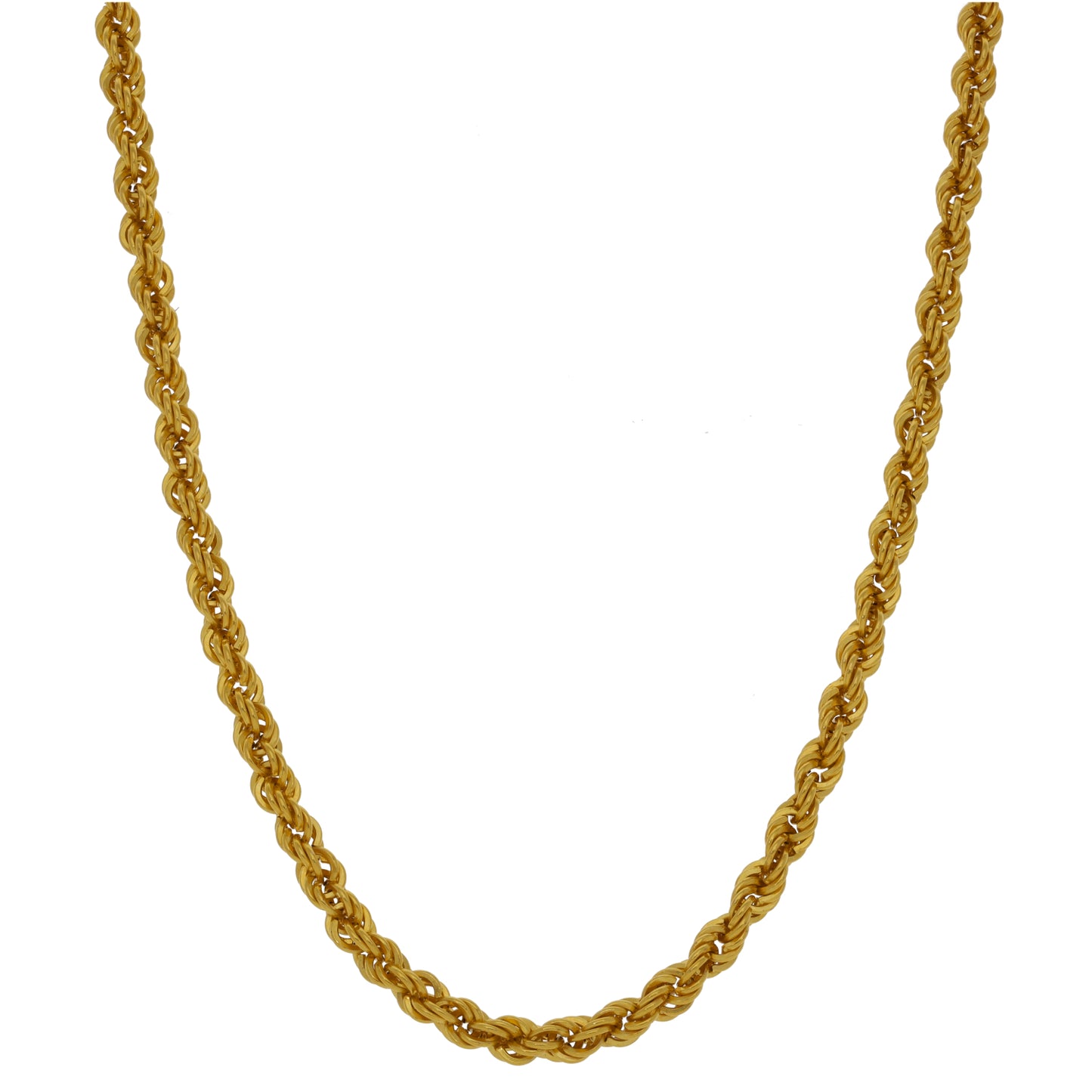 22ct Gold Rope Chain 24"