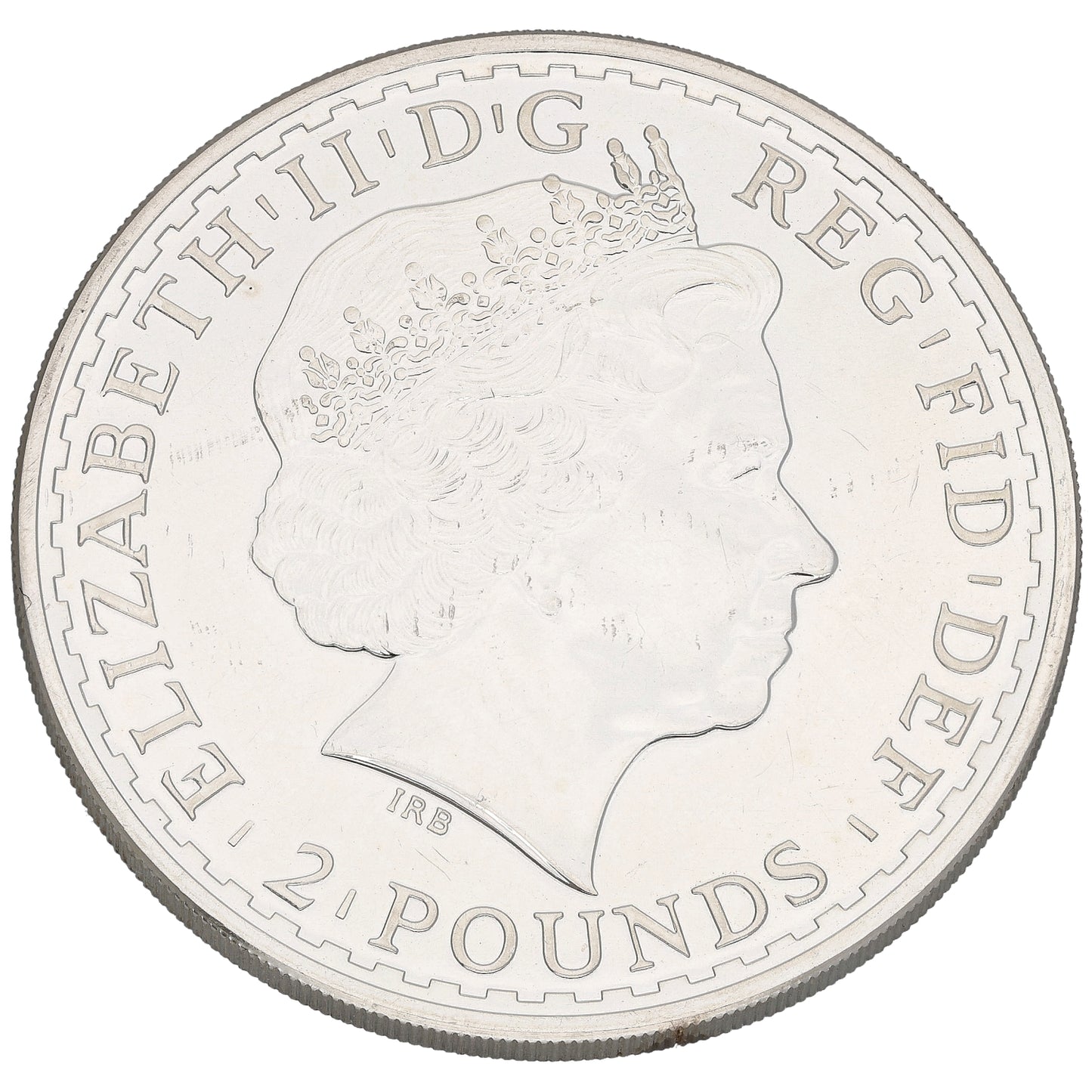 Fine Silver Queen Elizabeth II 1 OZ Britannia Coin 2013
