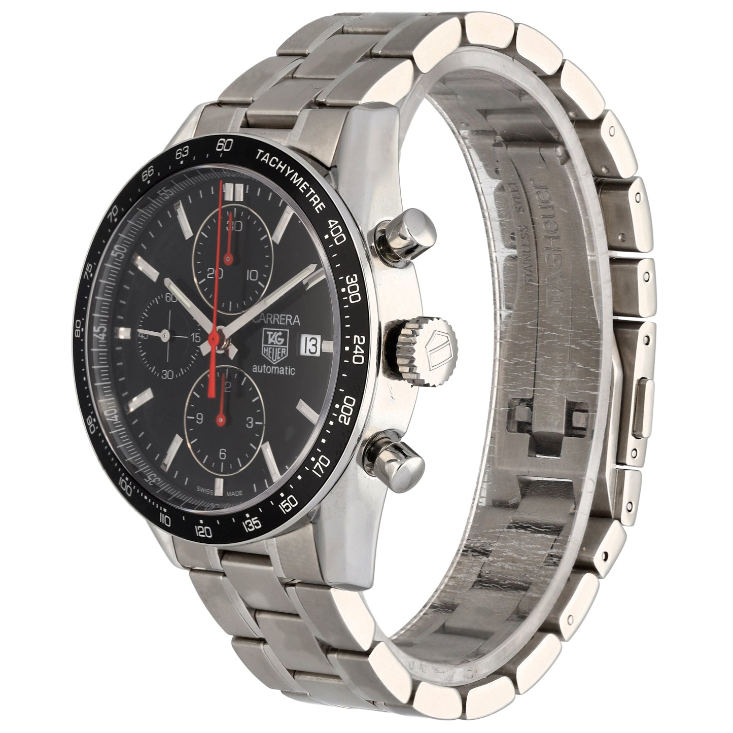 Tag Heuer Carrera CV2014-2 41mm Stainless Steel Watch