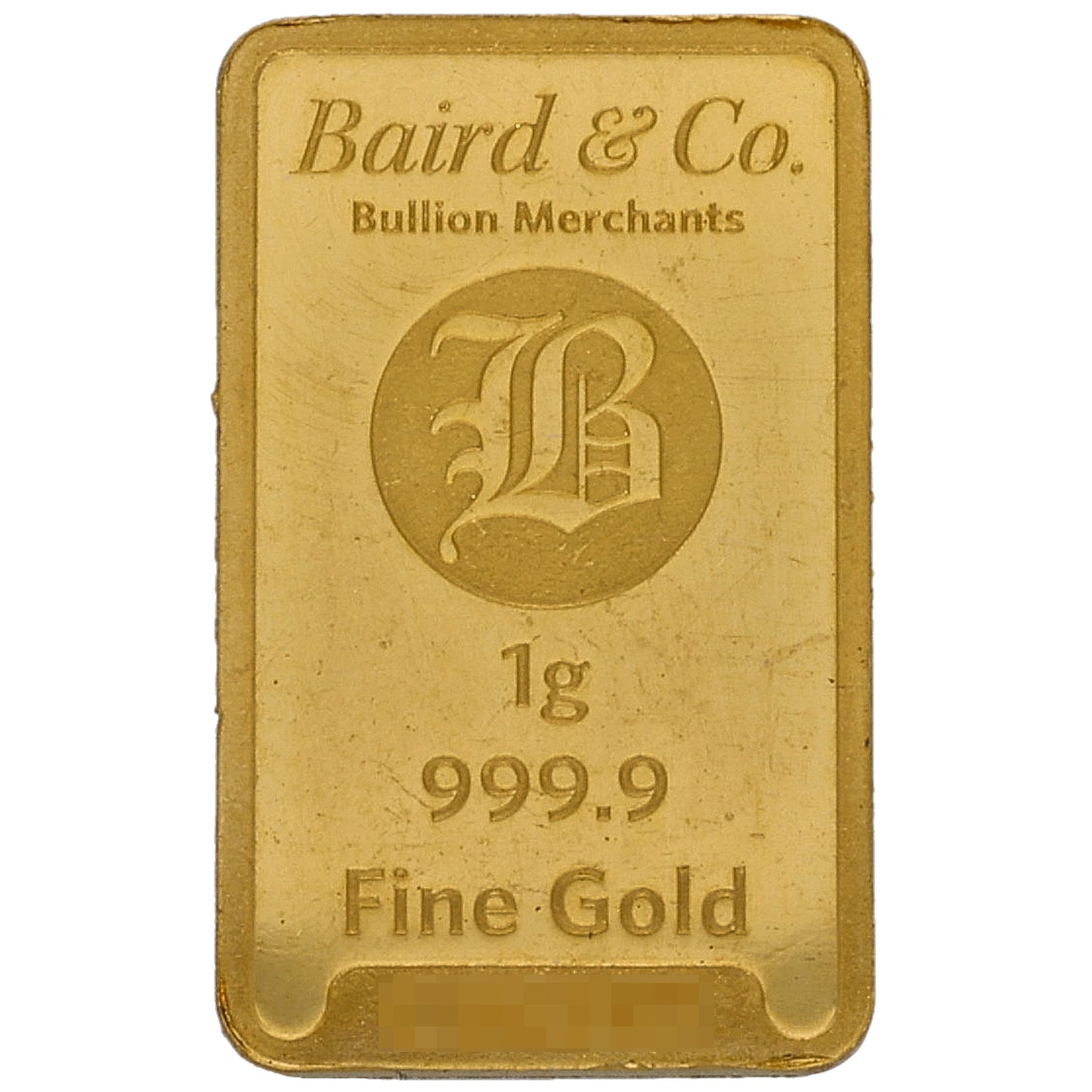 24ct 1g Gold Bar