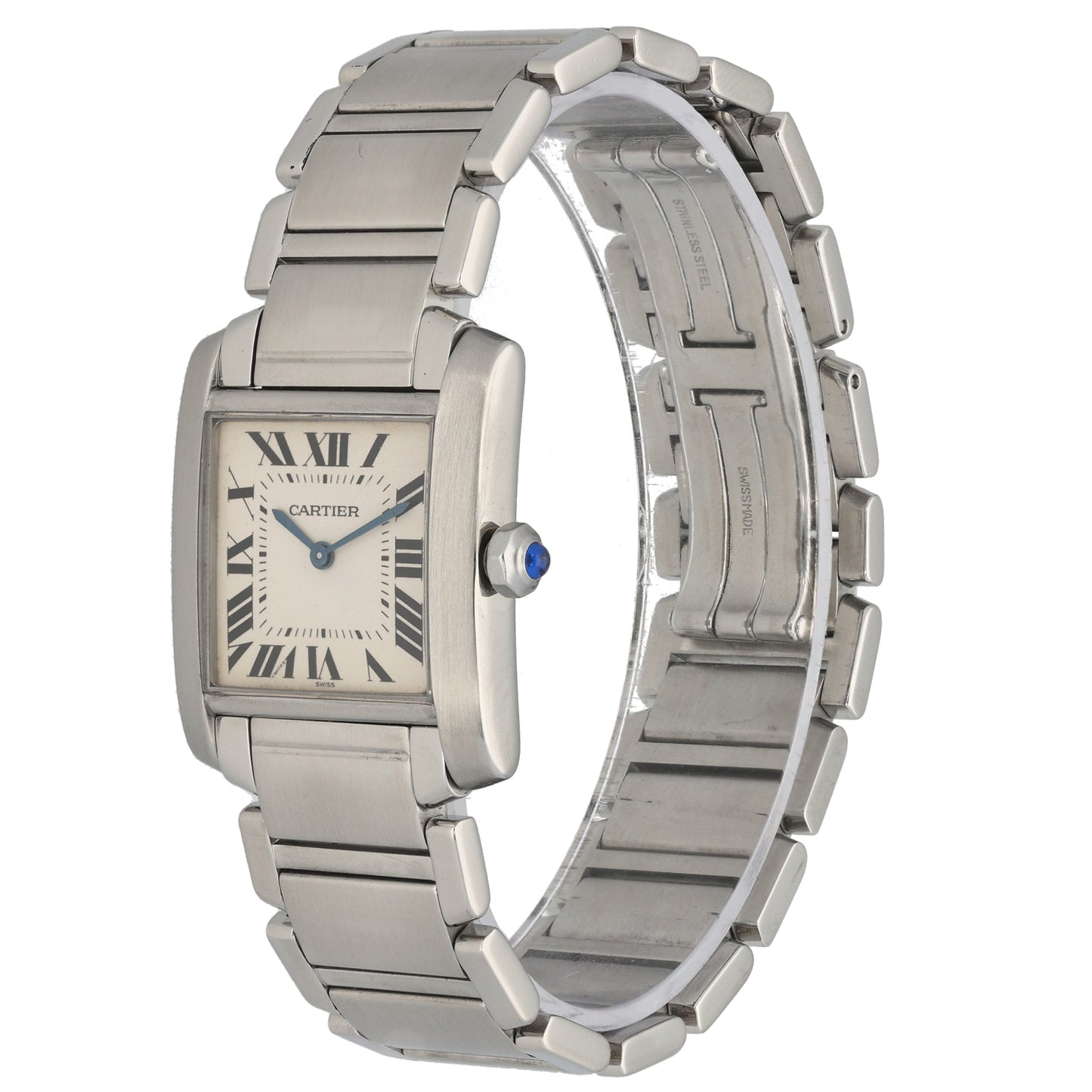 Cartier Tank Francaise 2301 25mm Stainless Steel Watch