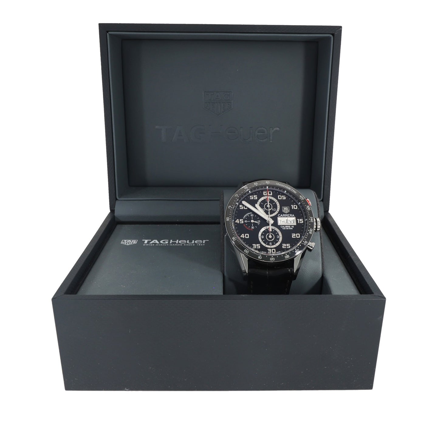 Tag Heuer Carrera CV2A1R 43mm Stainless Steel Watch