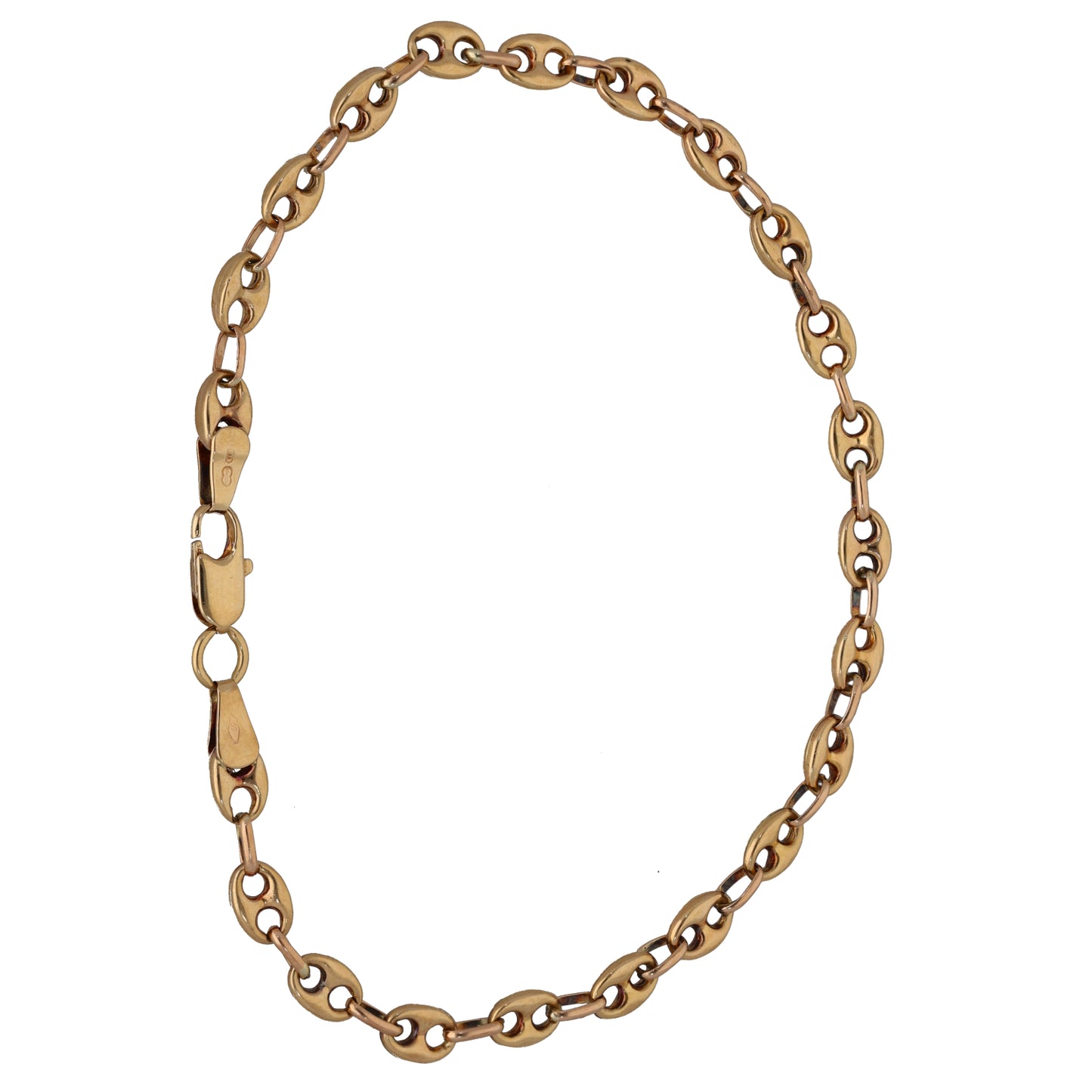 9ct Gold Anchor Bracelet