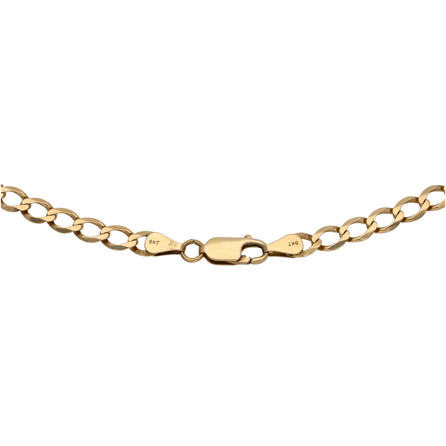 9ct Gold Curb Chain 20"