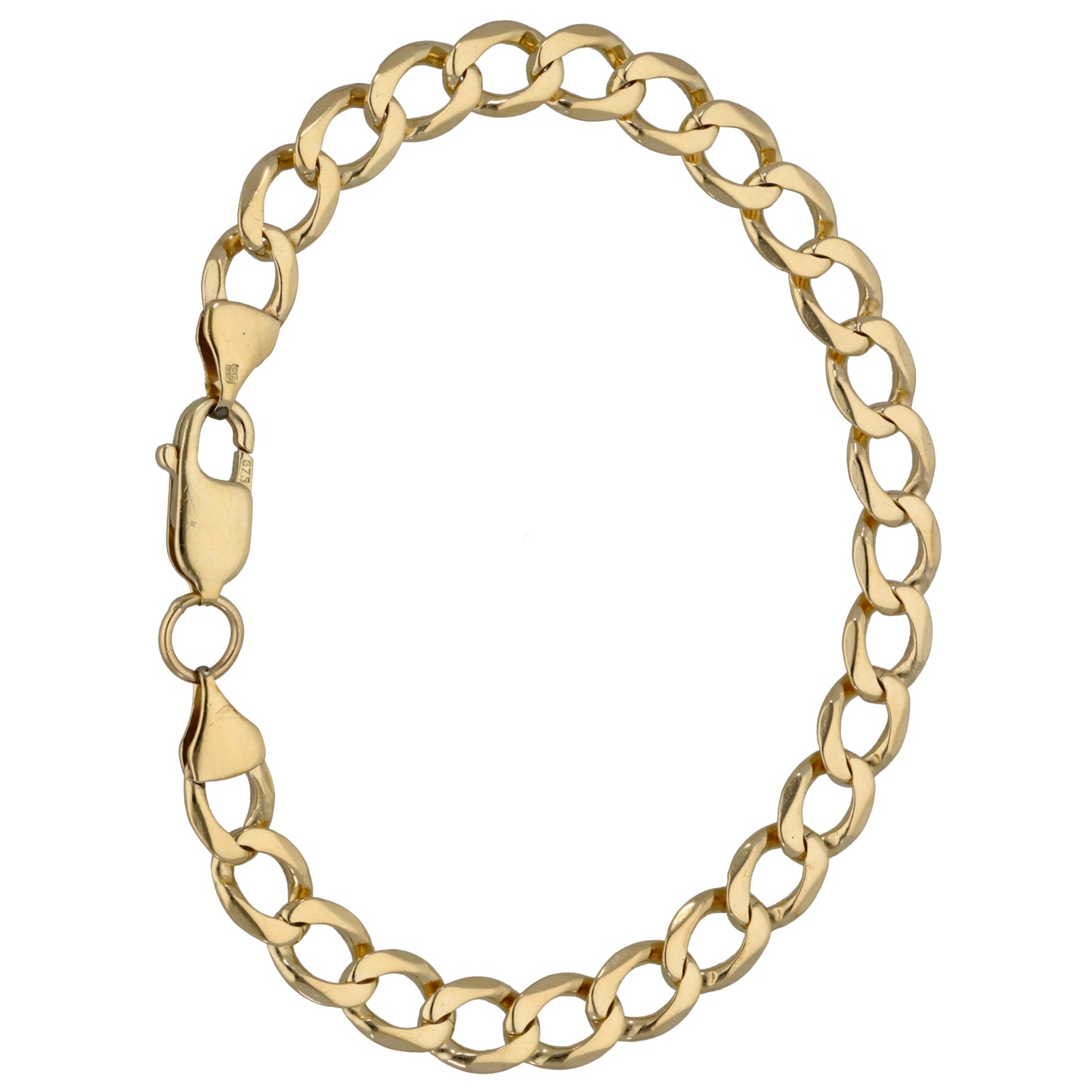 9ct Gold Curb Bracelet