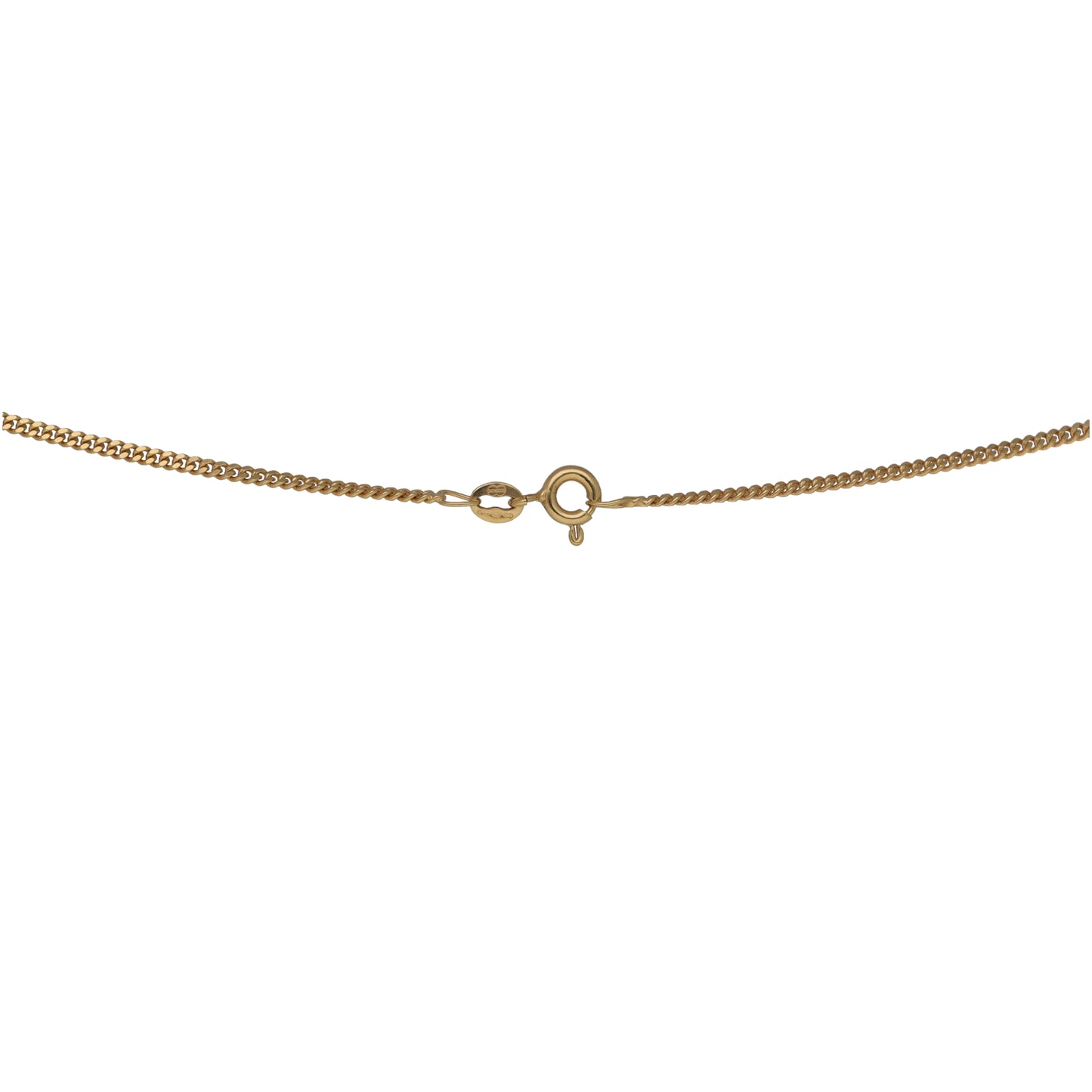 9ct Gold 0.11ct Diamond Cross Pendant With Chain