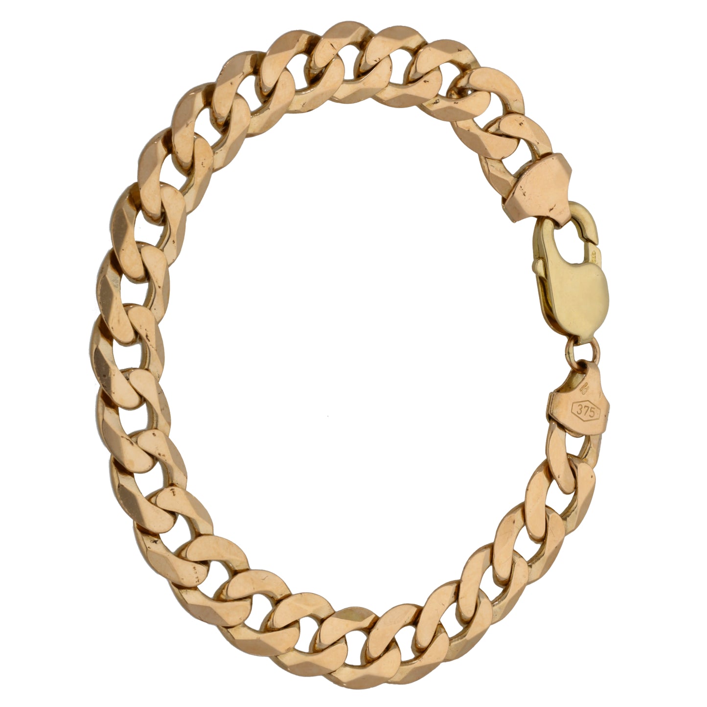9ct Gold Curb Bracelet
