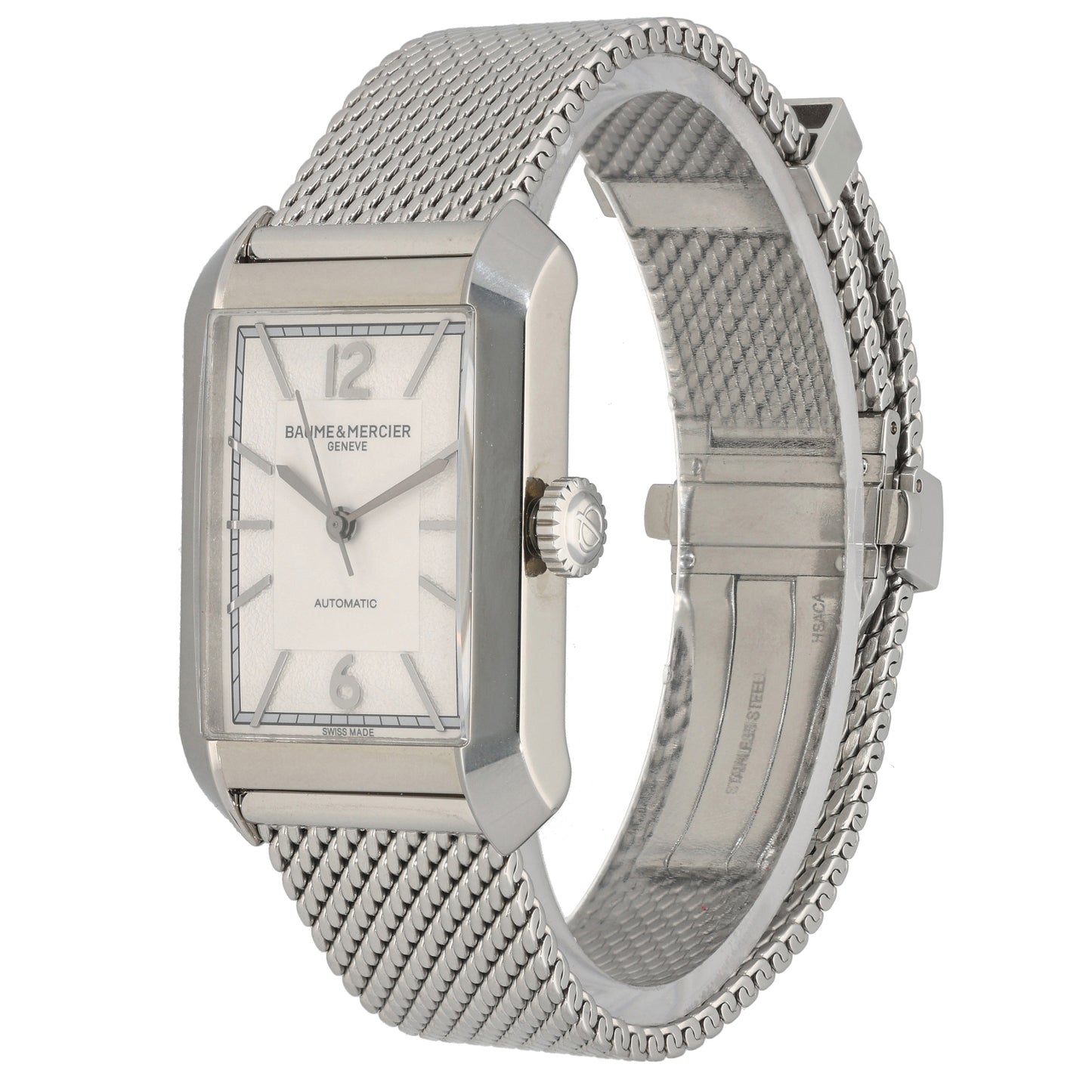 Baume Et Mercier Hampton 65886 28mm Stainless Steel Watch