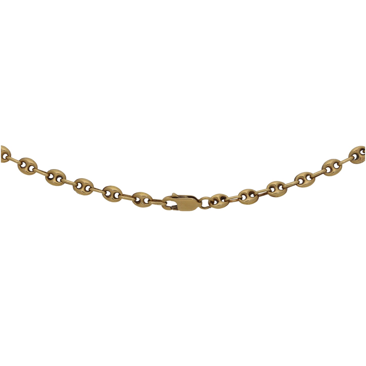 18ct Gold Anchor Chain 24"
