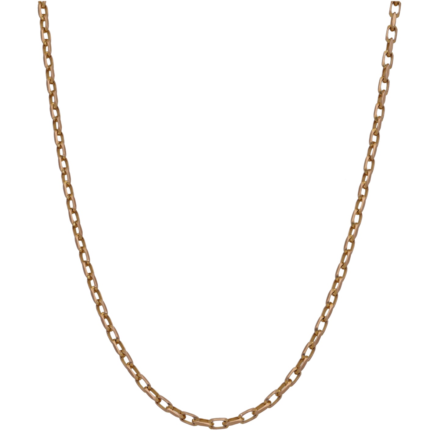 9ct Gold Belcher Chain 22"