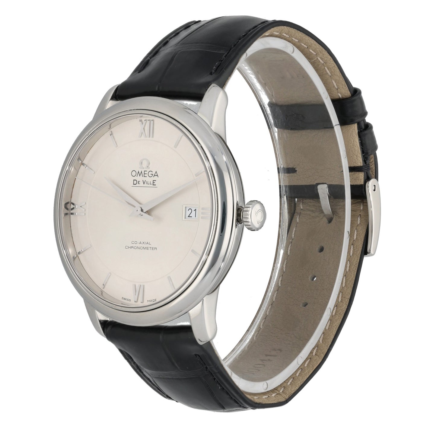 Omega De Ville Prestige 424.13.40.20.02.001 39.5mm Stainless Steel Watch