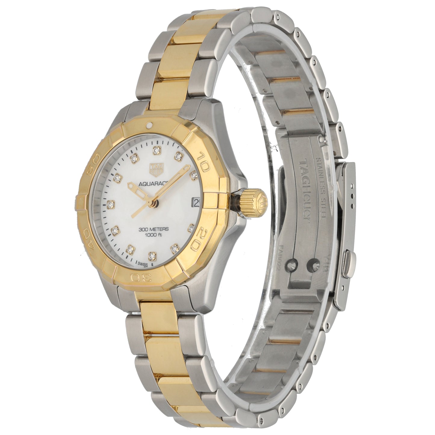 Tag Heuer Aquaracer WBD1322 32mm Bi-Colour Watch