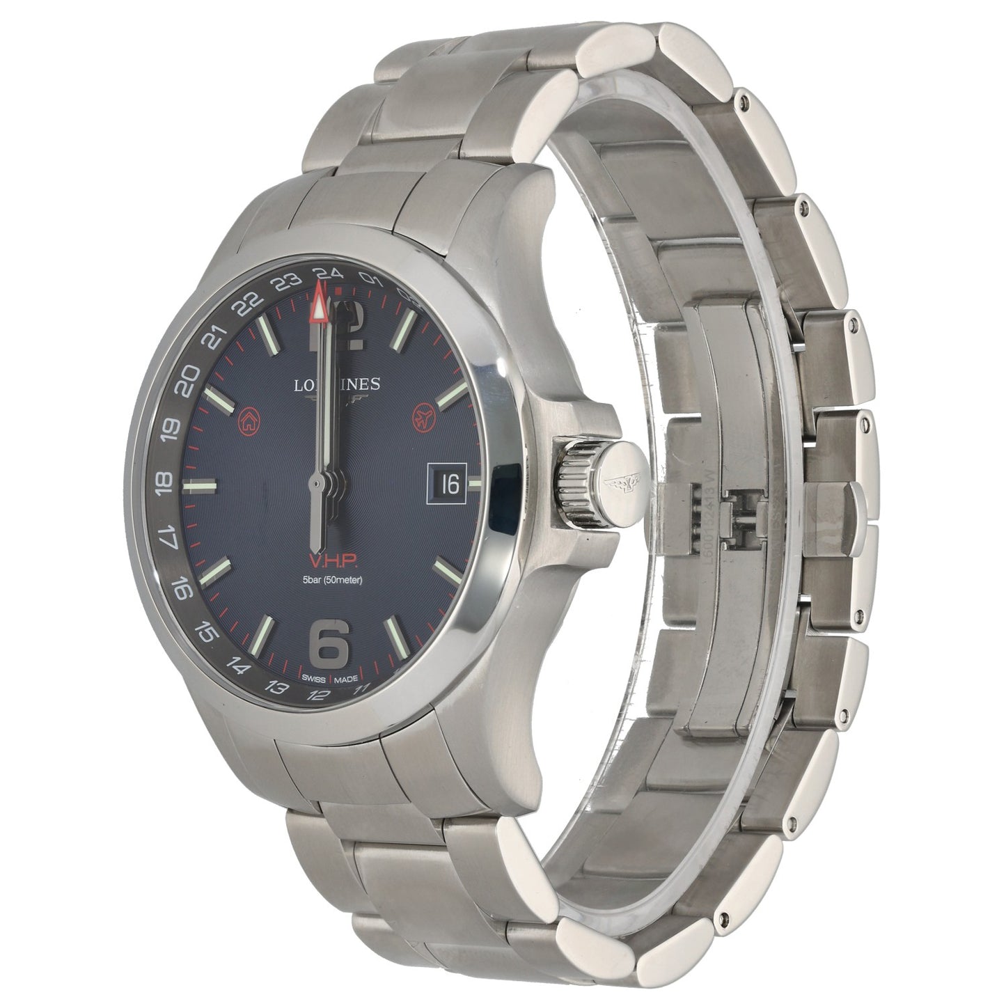 Longines Conquest V.H.P L3.728.4 43mm Stainless Steel Watch